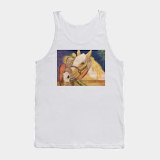 A Man and His Horse Tank Top